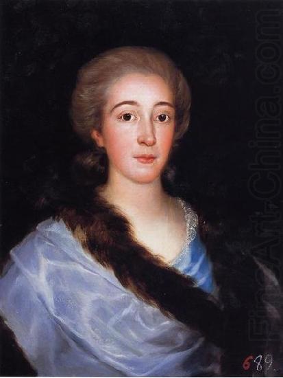 Francisco de Goya Portrait of Dona Maria Teresa de Vallabriga y Rozas